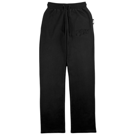 FSLV OPEN LEG JOGGER BLACK